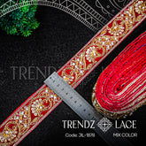 Velvet Lace: JIL - 1878 - 9 MTR | Trendz Lace